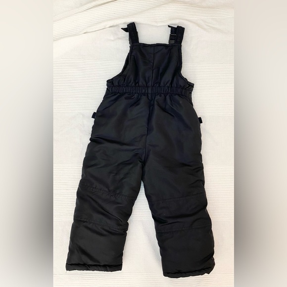 London Fog Girls' Classic Snow Ski Bib Snowsuit - Picture 8 of 14